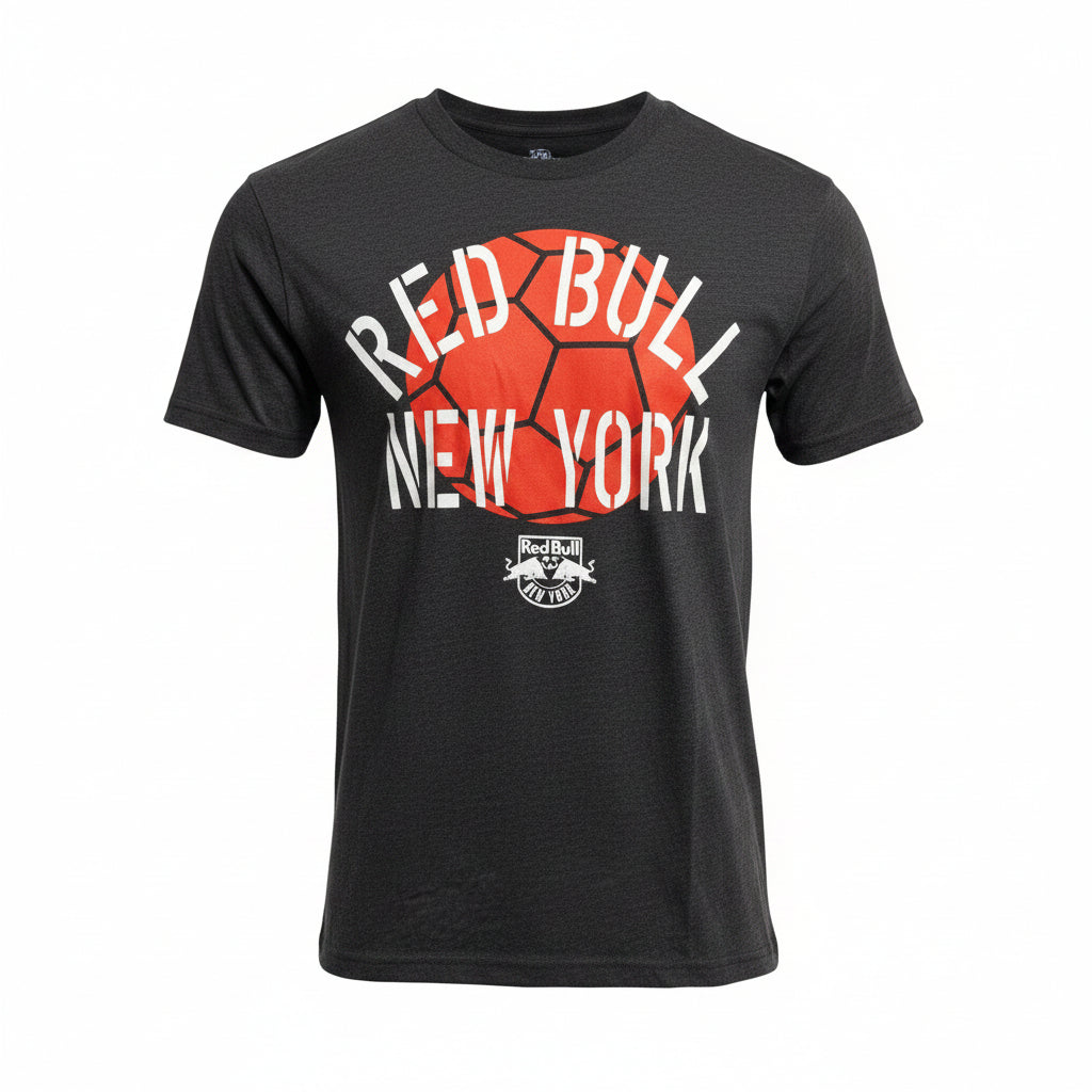 Mens Barrett Soccer Ball S/S Tee Black