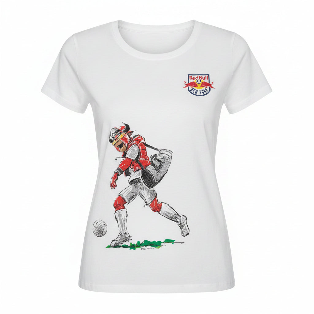 Womens REDD Mascot Tee White