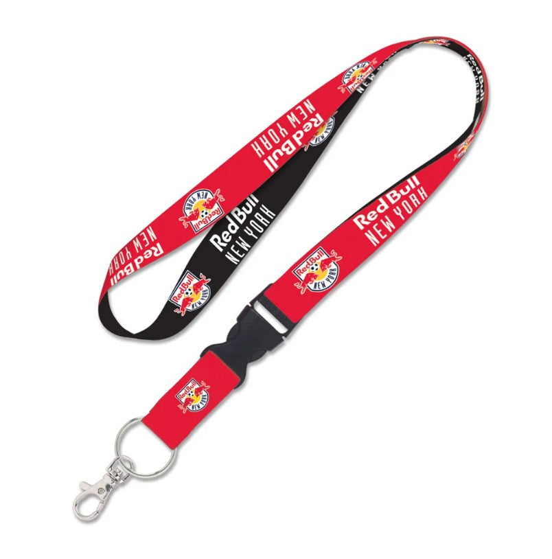 MLS Lanyard 1in Bkl Ny Red Bulls